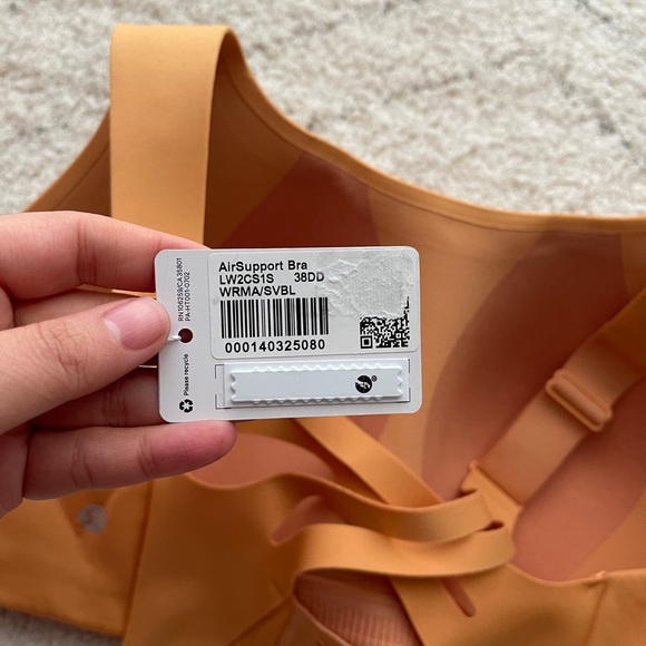 NWT Lululemon AirSupport Bra 38DD - Picture 5 of 6